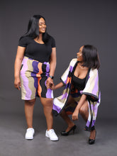 Load image into Gallery viewer, Nonso Aladi -The Chizzy multi-colored 2-piece short sleeve and short set
